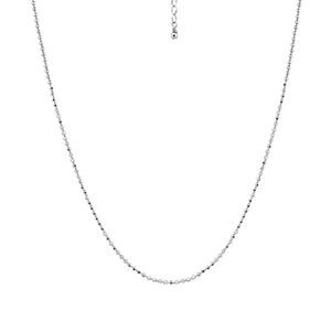 Giani Bernini Sterling Silver bead link chain 16”Necklace